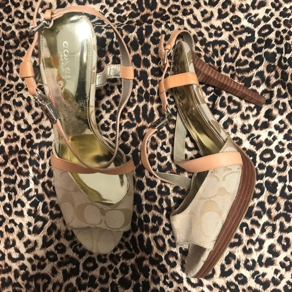 y2k coach heels